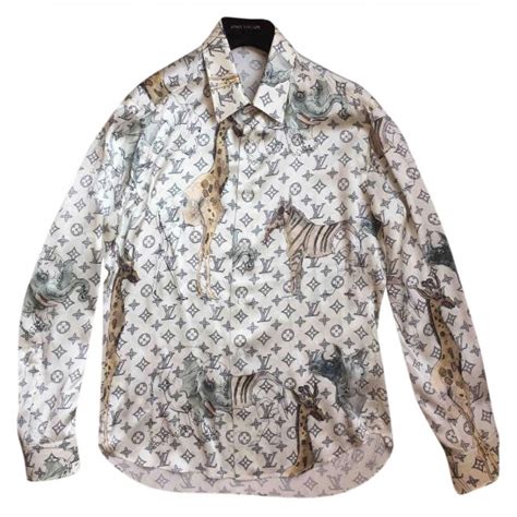 louis vuitton men's shirt|louis vuitton silk shirt men's.